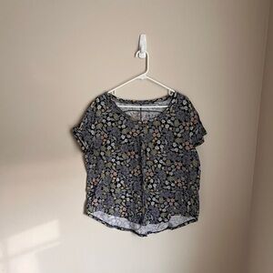 LOFT Floral Blouse